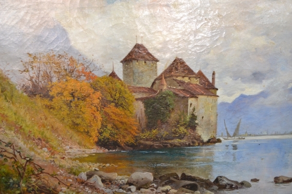 Chillon Castle by Frank Morgan Chase