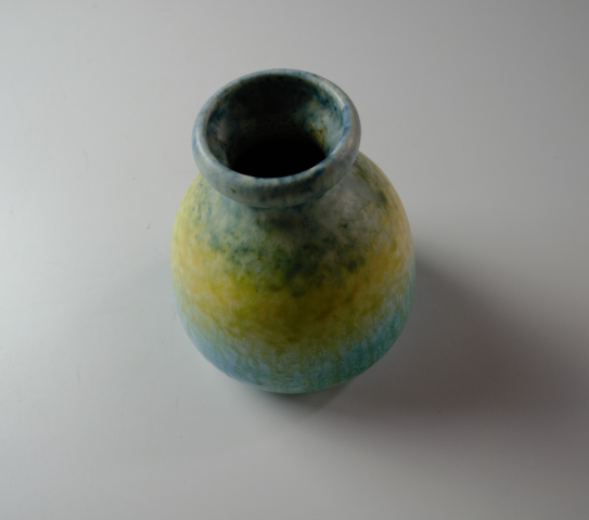 Ruskin Art Pottery Crystalline Vase.
