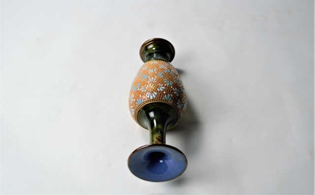 Royal Doulton Lambeth. Signed RB [Rosina Brown] 1887-1903.