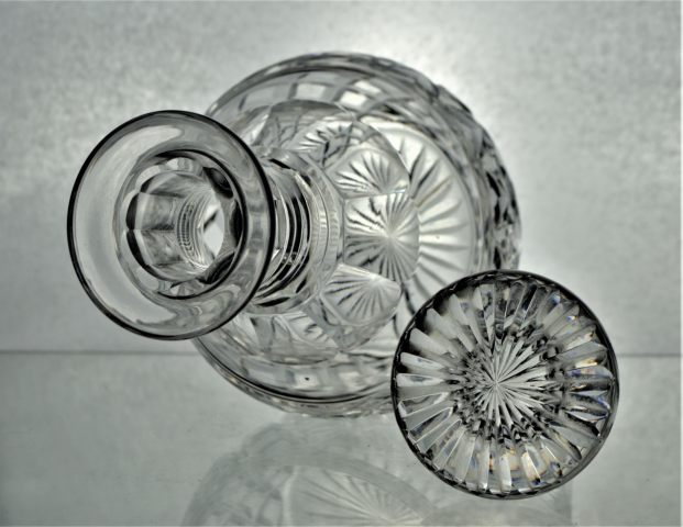 20th Century Cut Glass Decanter