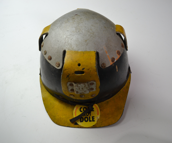 1980's Coal Miners Helmet