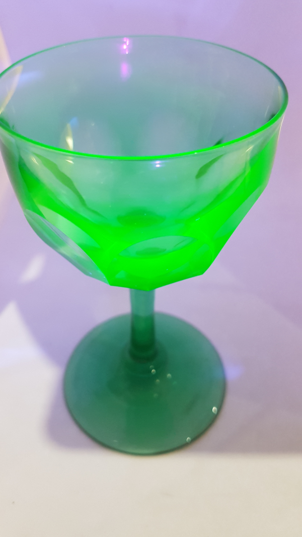 19th Century Uranium drinking glass.