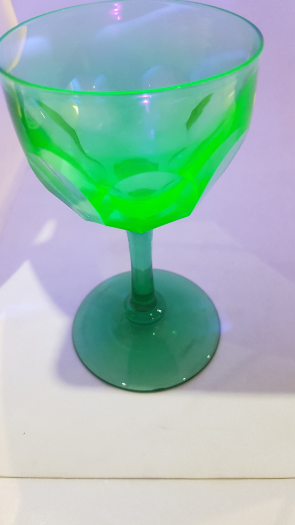 19th C. Uranium Drinking Glass