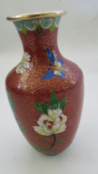 20th Century Chinese Cloisonne Vase