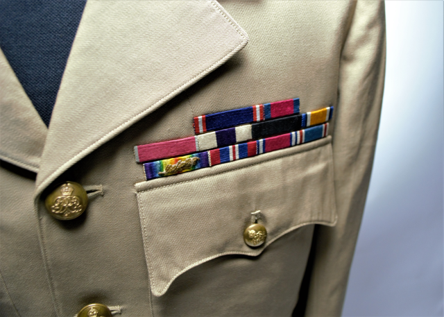 Late Second World War Lieutenant Colonel's  KD with Ribbons.