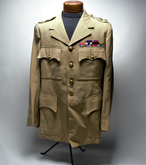 Late Second World War Lieutenant Colonel's  KD with Ribbons.
