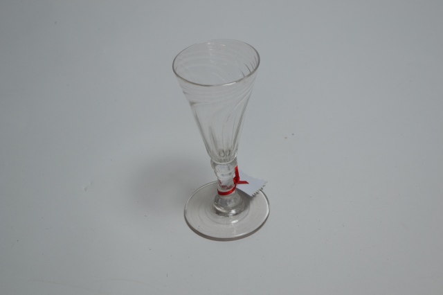 Georgian Wrythen Glass, Propellor Effect