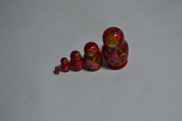 Small Russian Dolls.