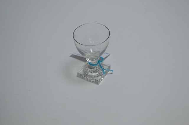 19th Century Glass with Lemon Squeezer Base.