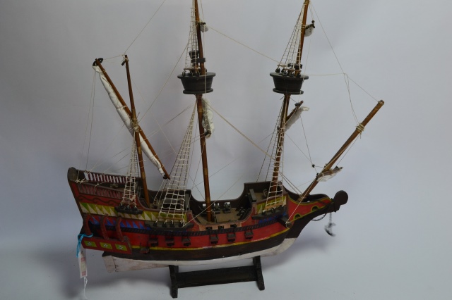 Ship Model 'Golden Hind'.