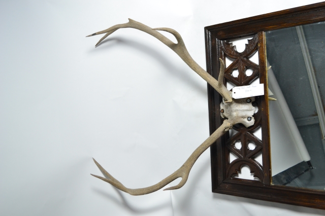 Stag Horn Hall Mirror.