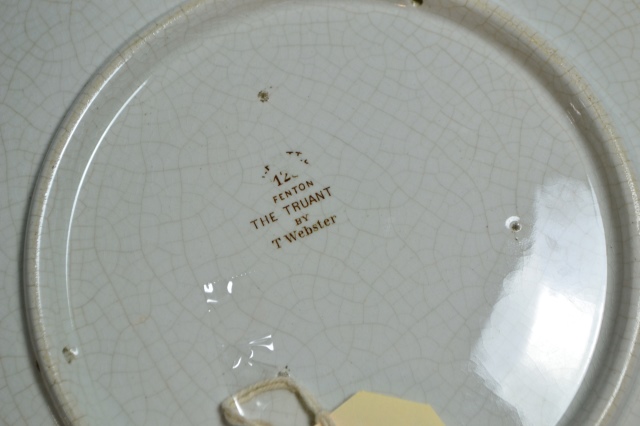 Prattware Plate [The Truant by T Webster]