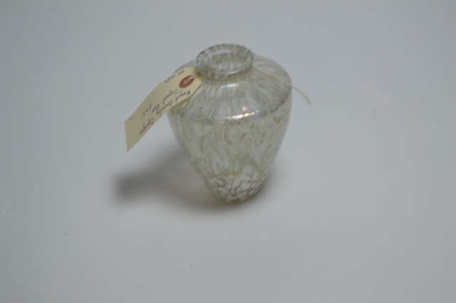 Royal Brierley Opaque Squat Vase