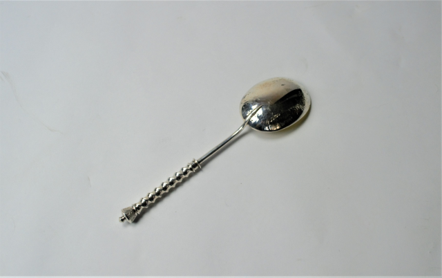 A Victorian Silver Gilt Spoon. 
