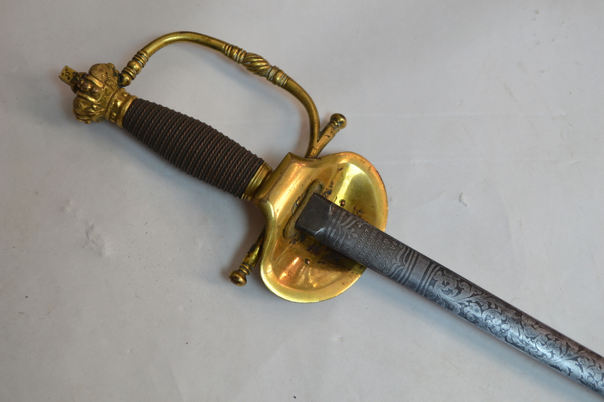 Mid 19th Century Victorian Court Sword