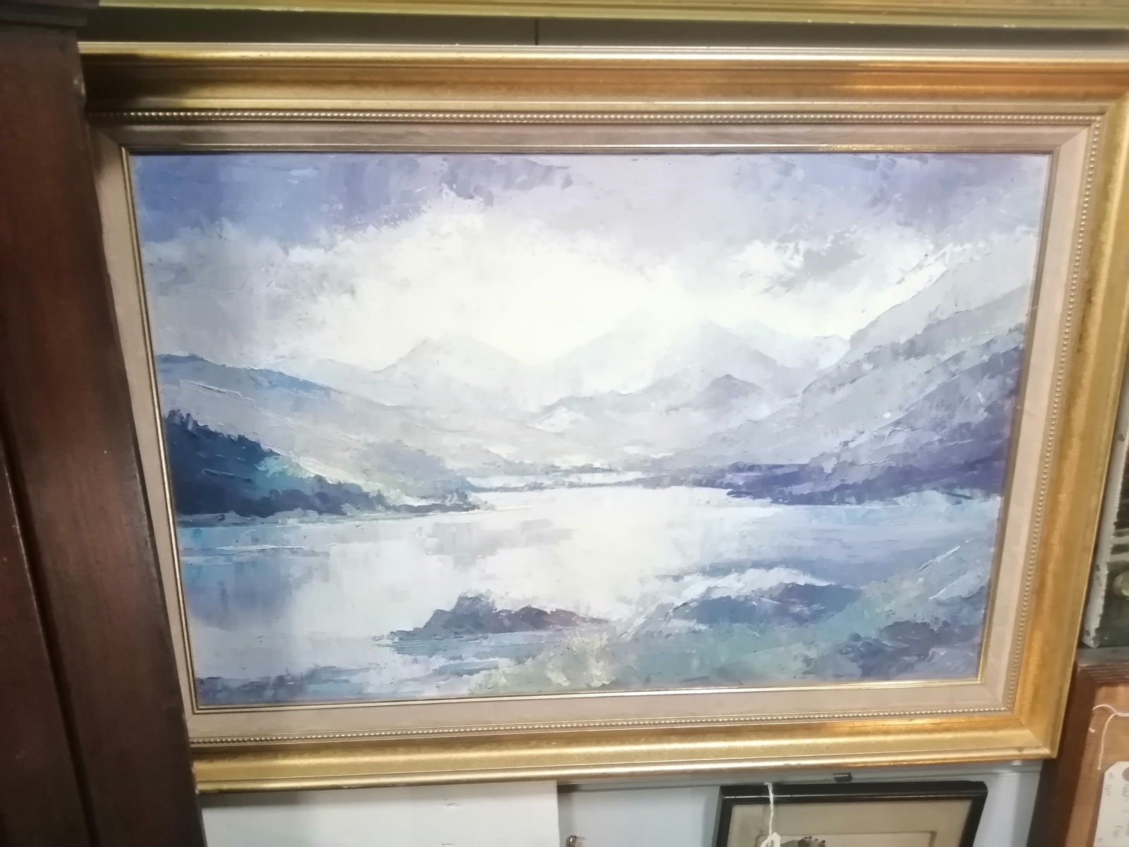 Snowdon Scene Oil Painting