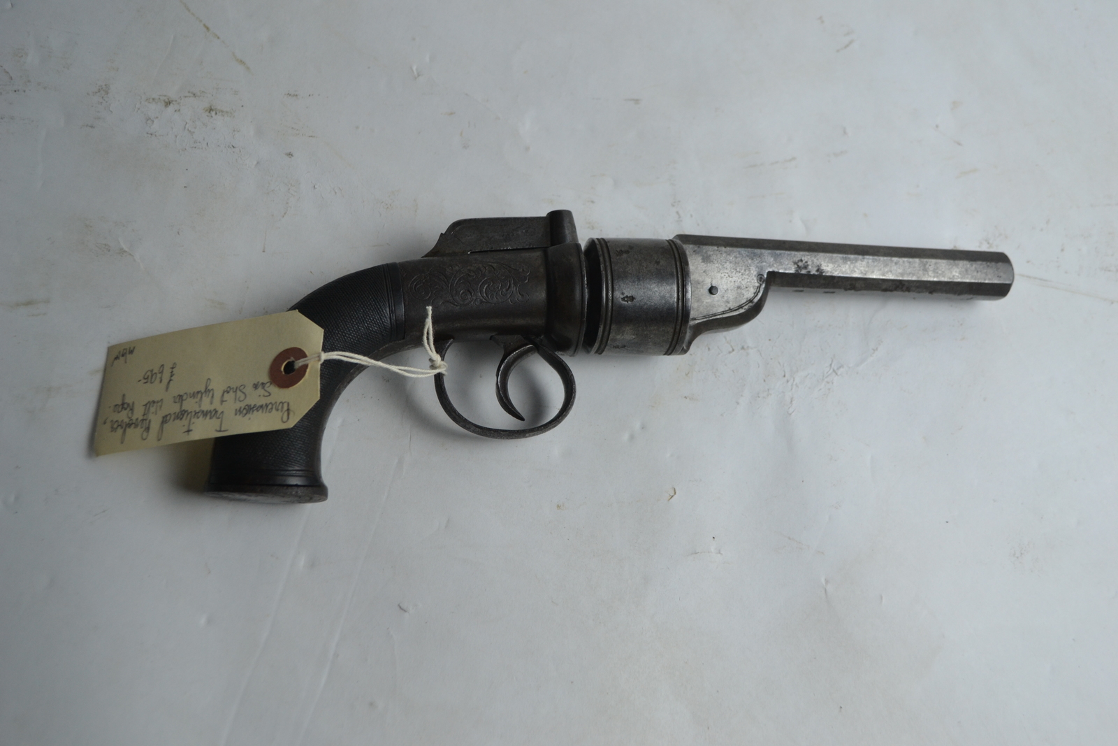 Transitional Percussion Revolver, Circa 1850.