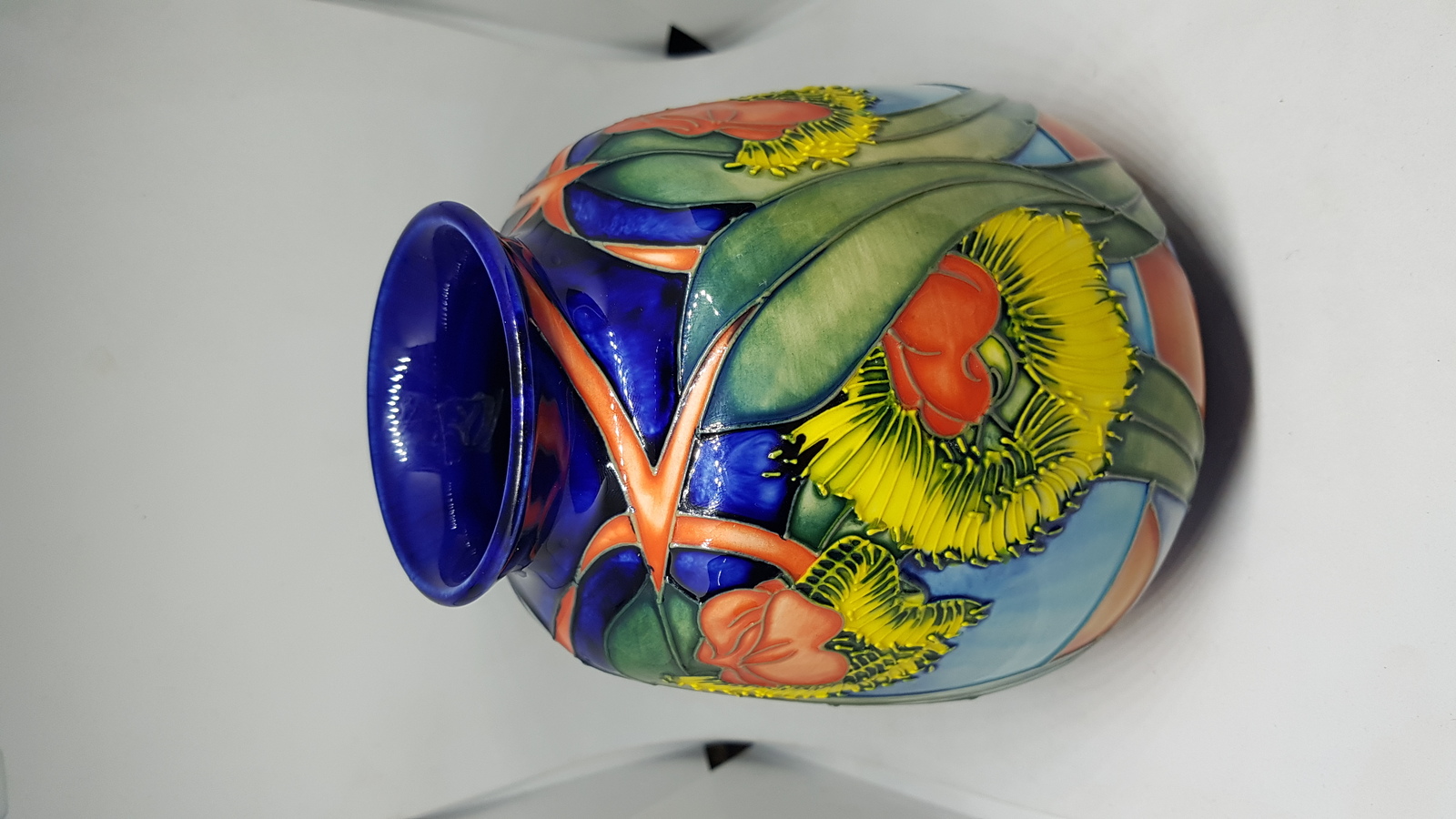 Moorcroft Vase Designed By Emma Bossons