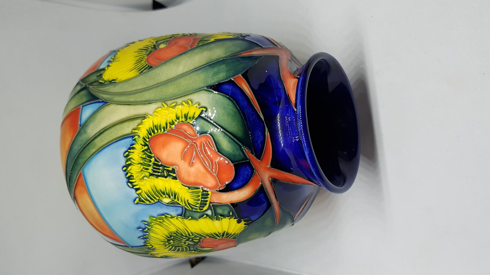 Moorcroft Vase Designed By Emma Bossons