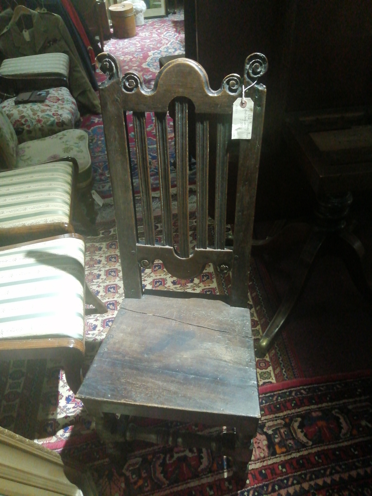 17th Century Oak Dining Chair