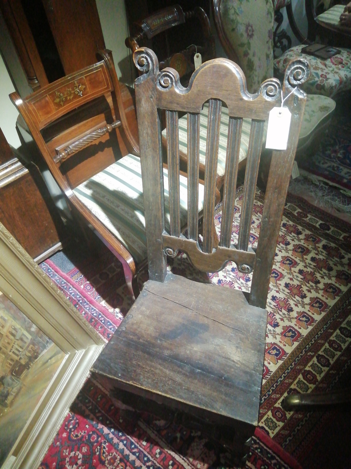 17th Century Oak Dining Chair