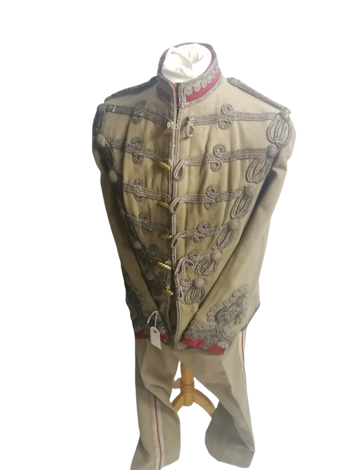 Lancashire Hussars Imperial Yeomanry Officers Full Dress Circa 1903.