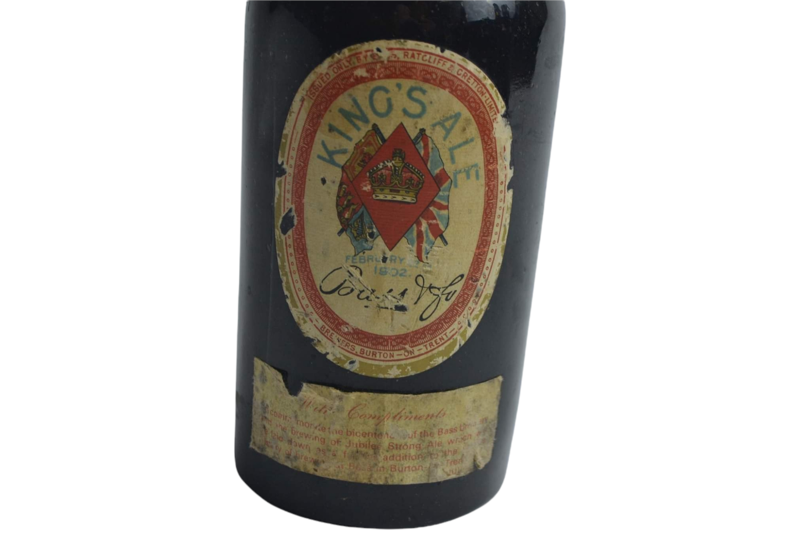 1902 Kings Ale Pint Bottle