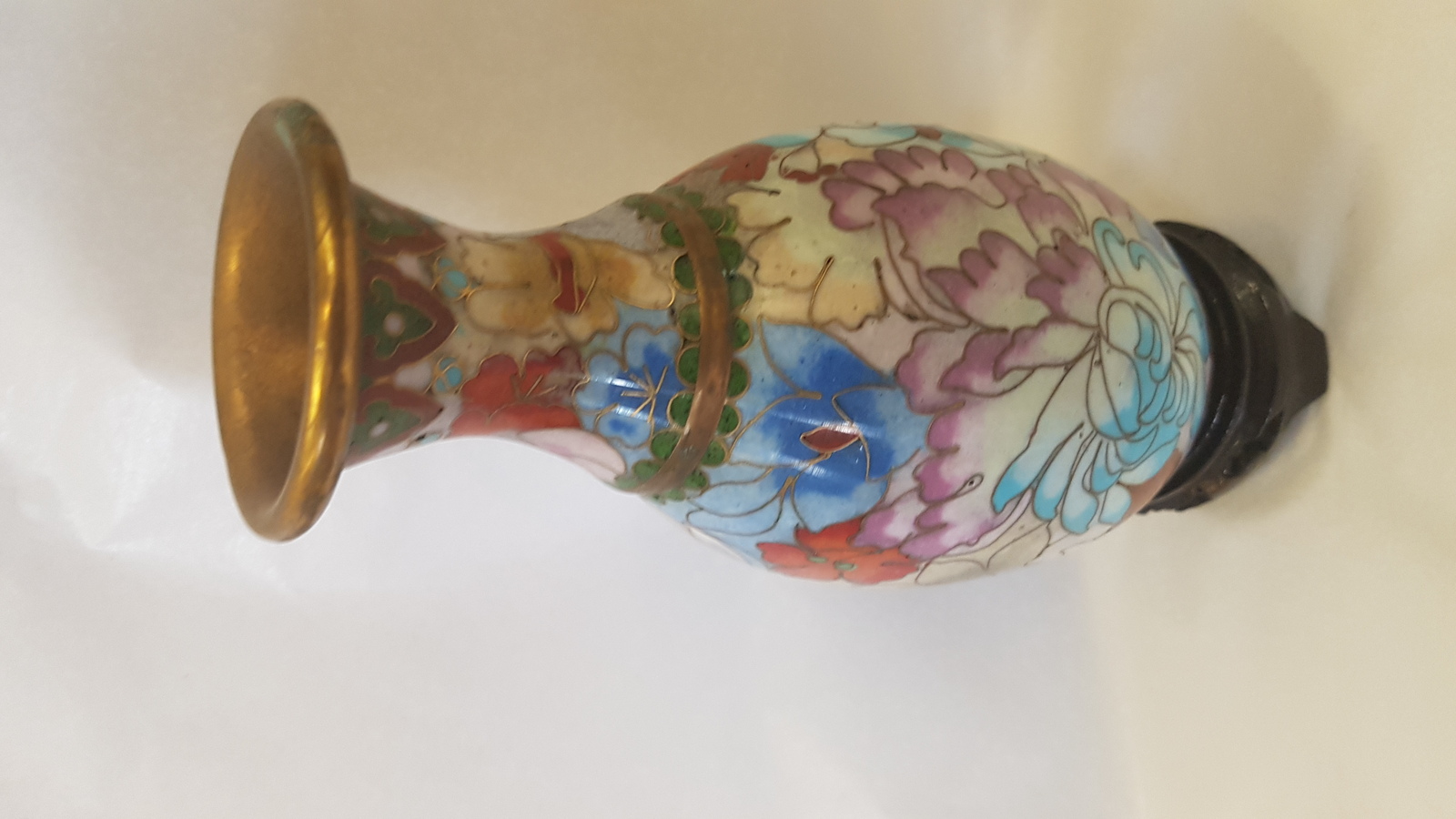 Small Cloisonne with Stand