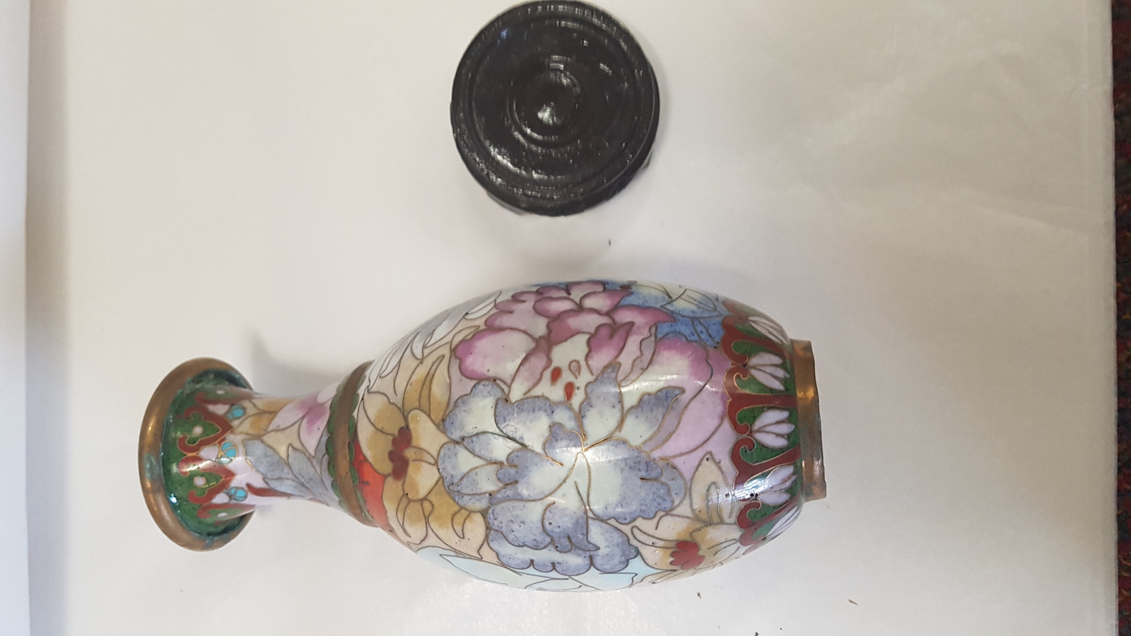 Small Cloisonne with Stand