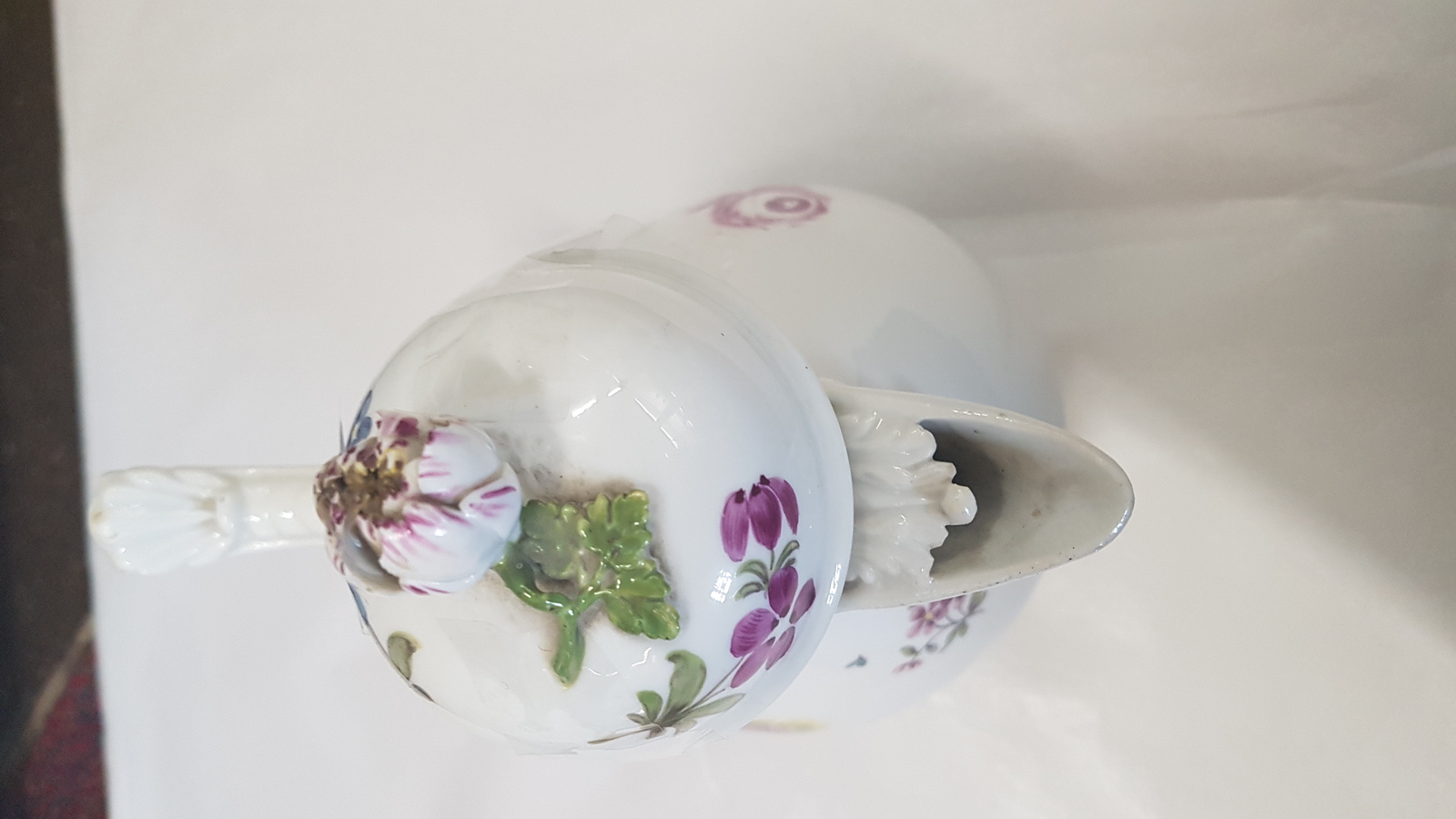 Meissen, An 18th Century  Hard Paste  Porcelain Coffee pot