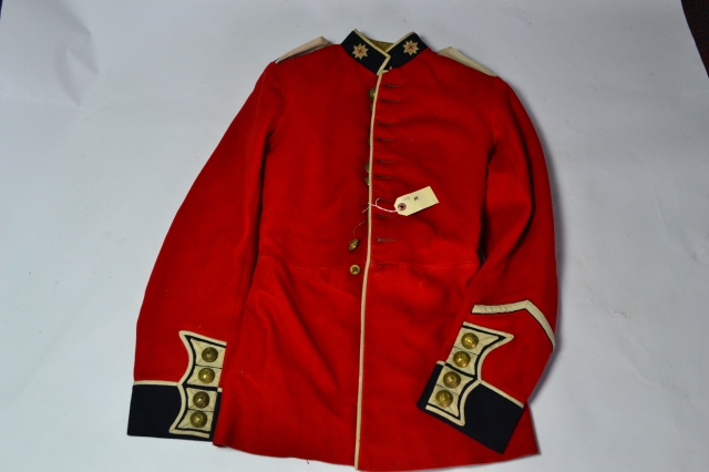 Coldstream Guards Other Ranks Tunic with Good Conduct Stripe.