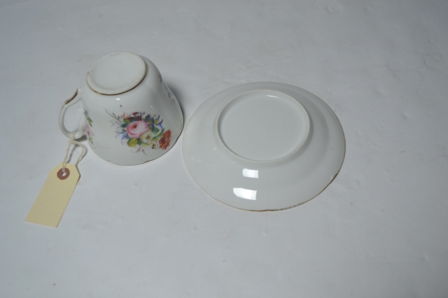 19th Century Cup and Saucer