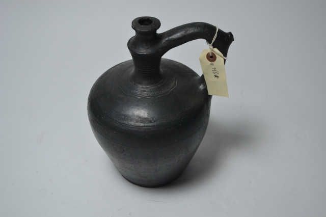 Etruscan Style Bucchero Olive Oil Container