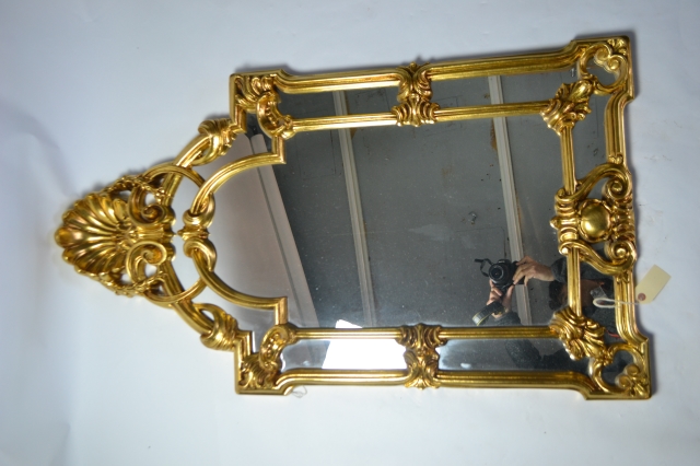 Regency Style Gilt Wood Wall Mirror