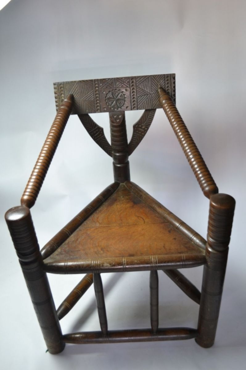 Victorian Oak Turners Chair