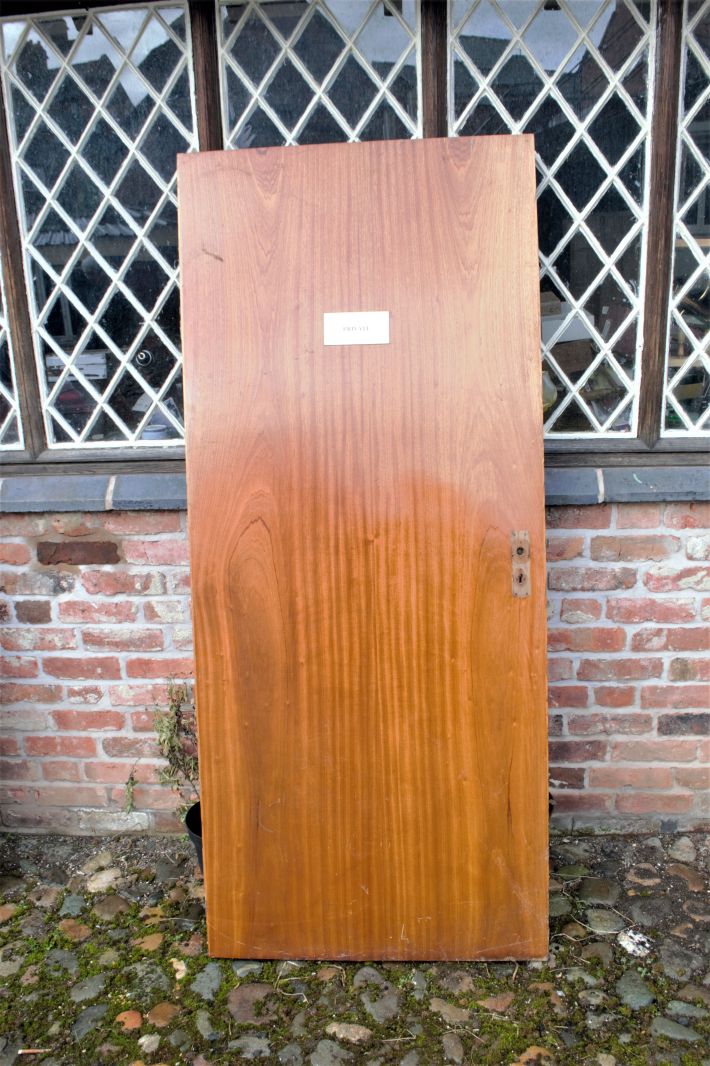 A Large Oak Office Door.