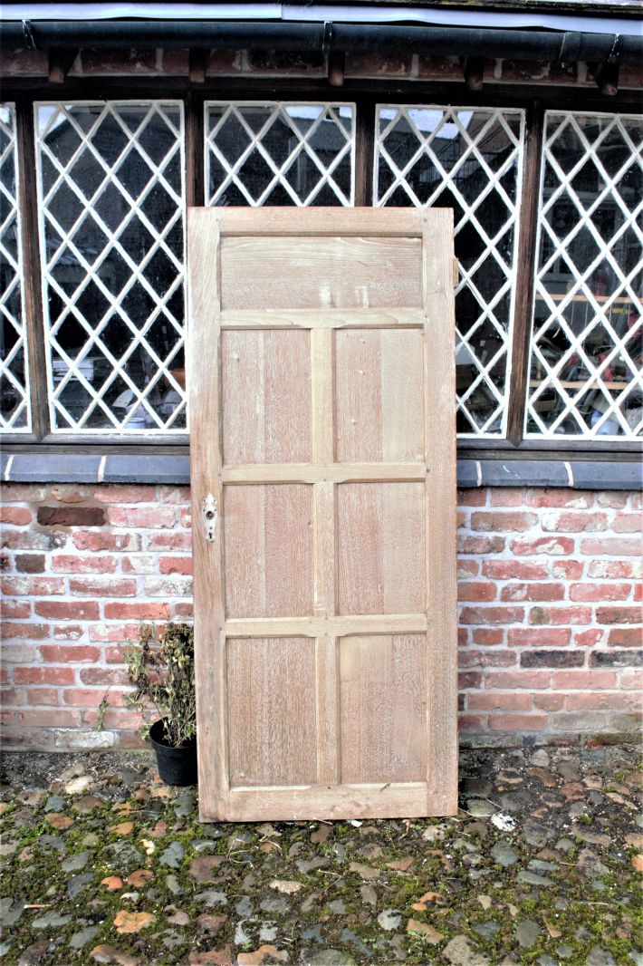A Large Oak Office Door.