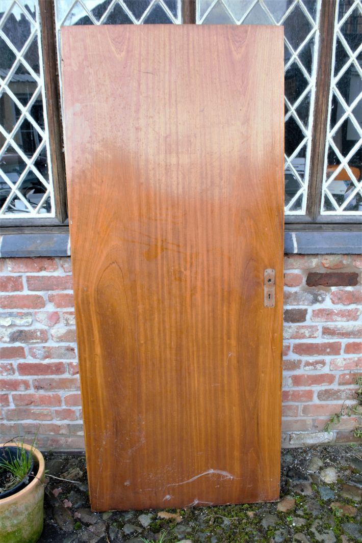 A Large Oak Office Door