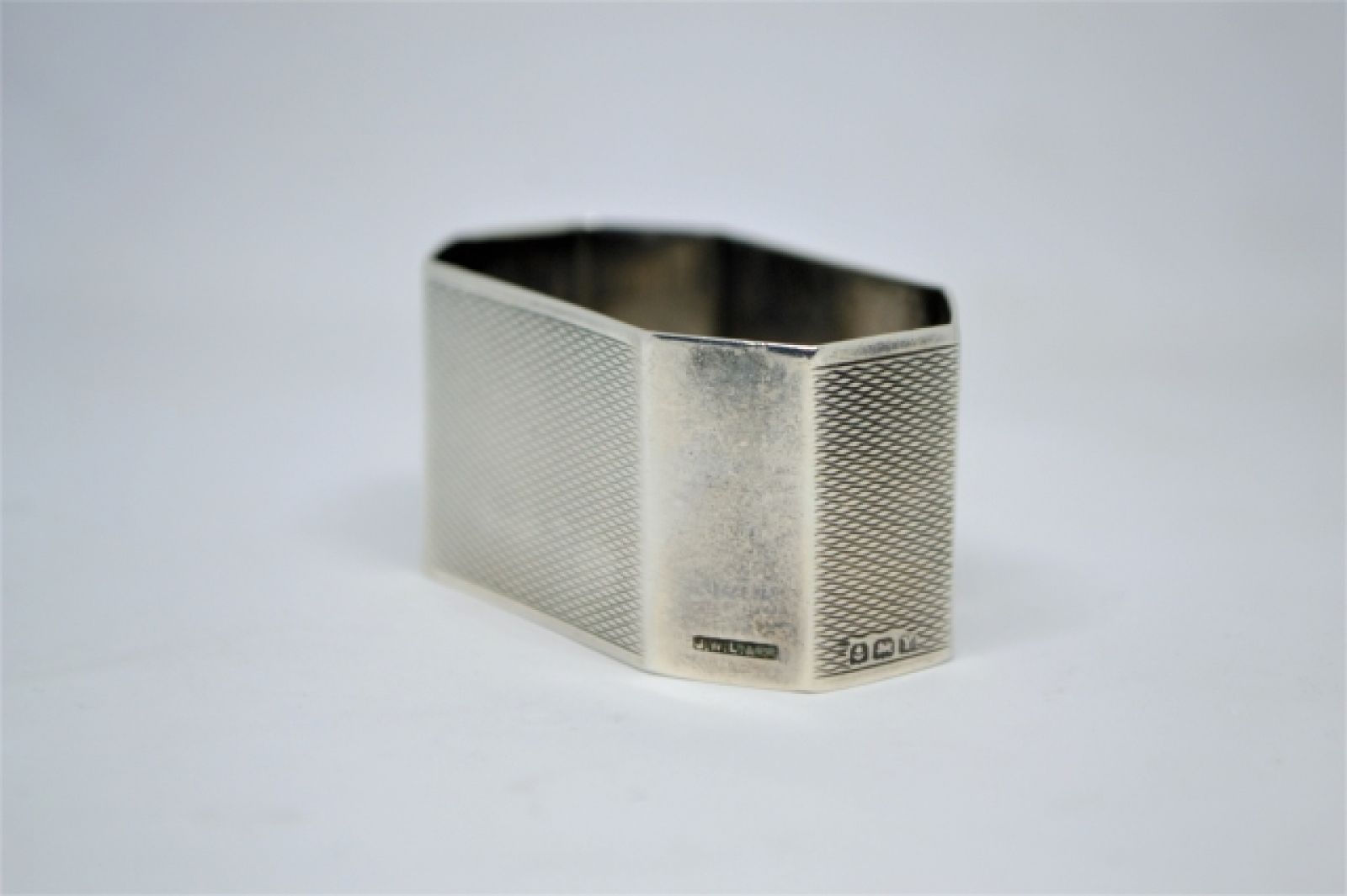 A Silver Napkin Ring. Birmingham 1948 by J.W.L&S.
